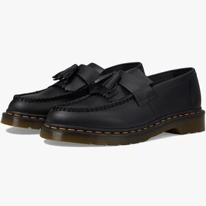 Dr Martens Unisex Adrian Penny Loafers Black Leather 8